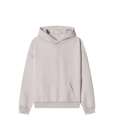 OVERSIZED WASHED HOODIE IN GRAY