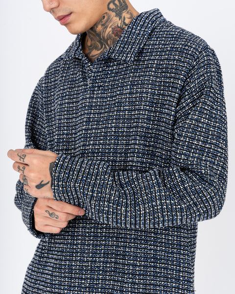 L/S SHIRT IN TWEED