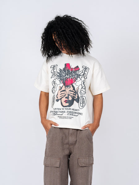 LISTEN TO YOUR HEART - OFFWHITE