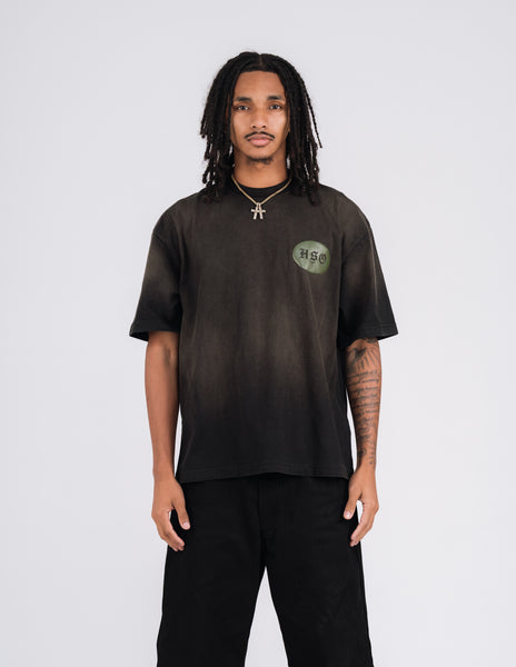 OVAL WASHED GRAPHIC TEE