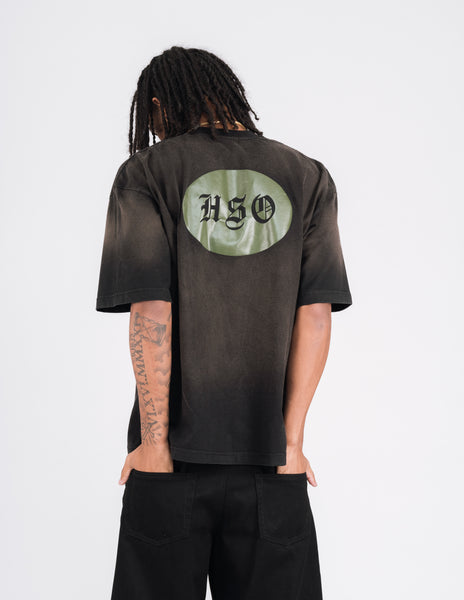 OVAL WASHED GRAPHIC TEE