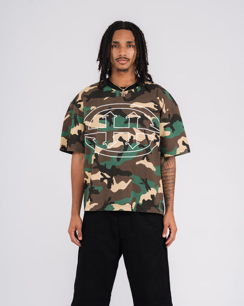 CAMOU EMBLEM TEE