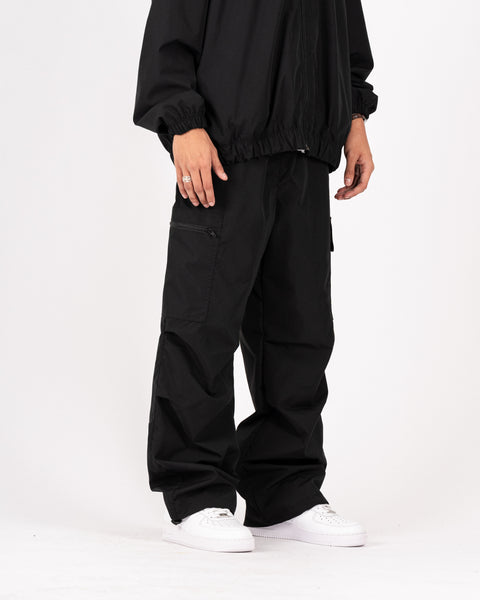 PARACHUTE PANTS BLACK