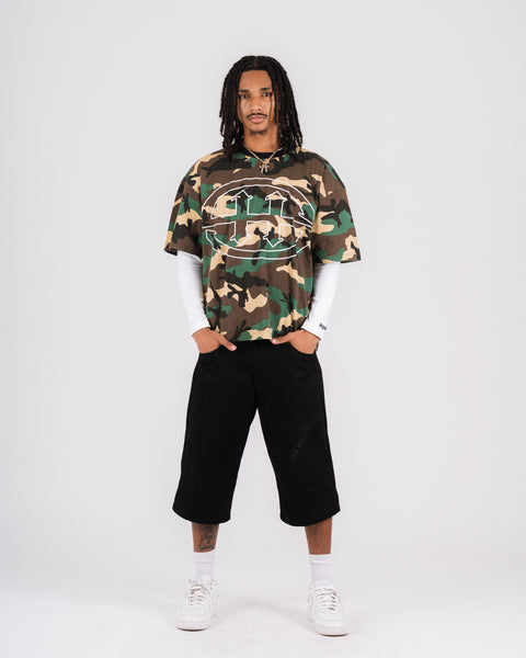 CAMOU EMBLEM TEE