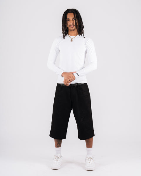 FITTED LONGSLEEVE - WHITE