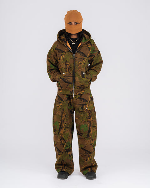 HEAVY FLEECE REAL TREE HOODIE