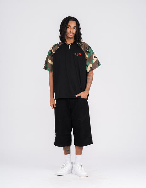 RAGLAN CAMOU CHAINSTITCH