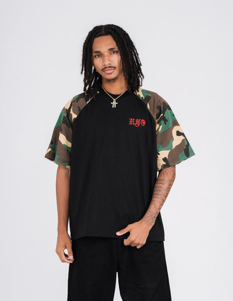 RAGLAN CAMOU CHAINSTITCH
