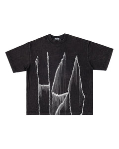 PAINT GRAPHIC WASHED HEAVY BOX TEE