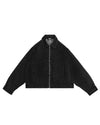 DENIM TRUCKER JACKET - BLACK WASHED