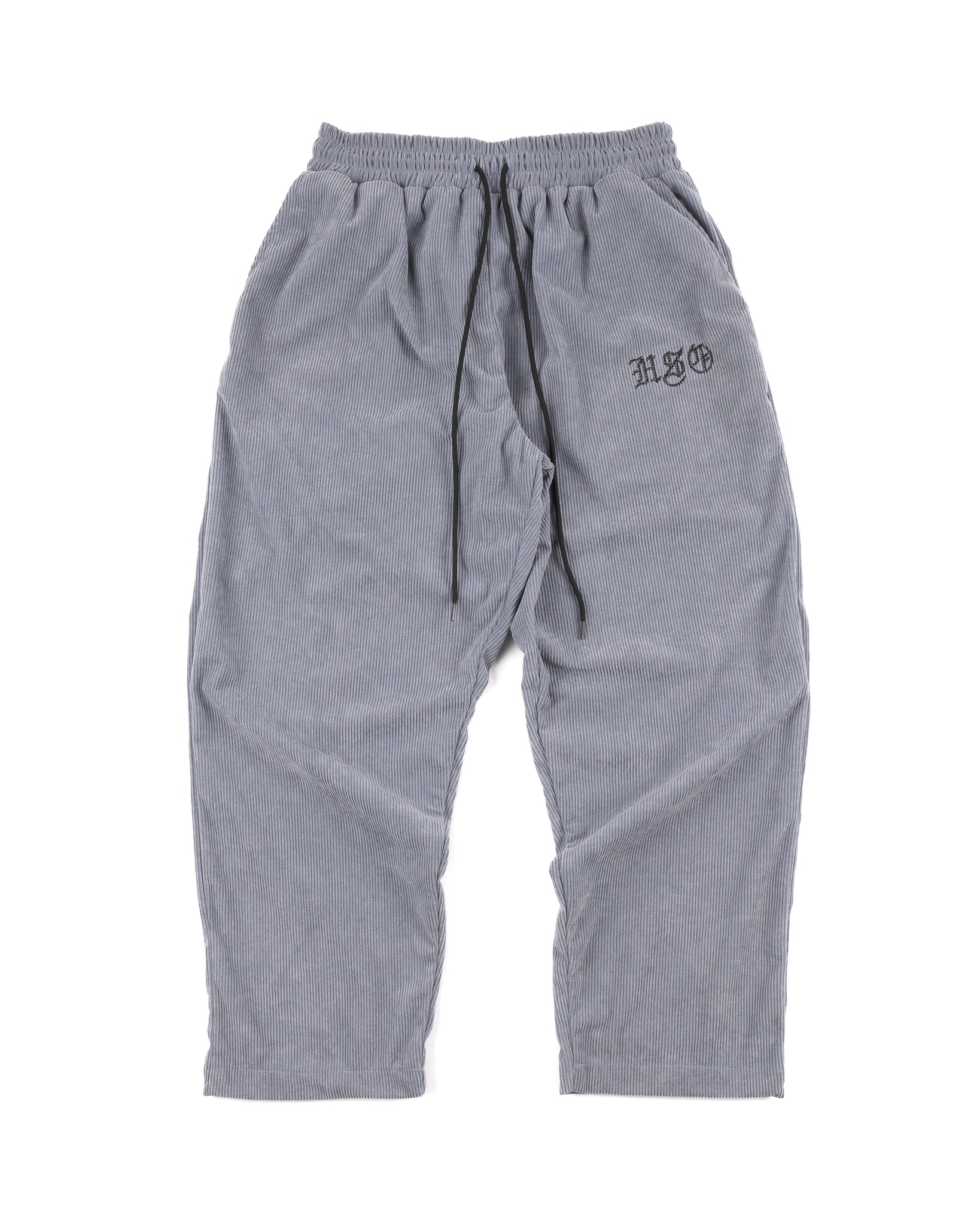 CHAIN STITCH LOUNGE PANTS - GRAY