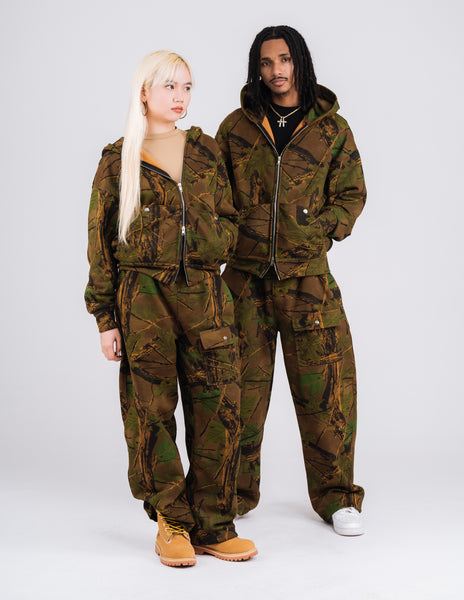 HEAVY FLEECE REAL TREE HOODIE