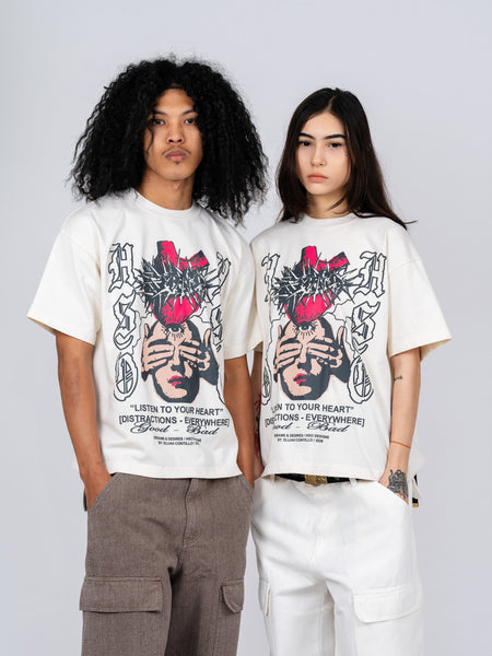 LISTEN TO YOUR HEART - OFFWHITE