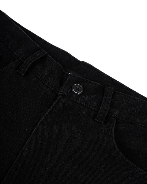 CLASSIC DENIM SHORT - BLACK