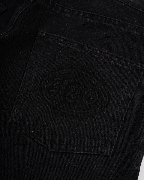 CLASSIC DENIM SHORT - BLACK