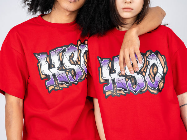 HSO FREEFORM LOGO - RED