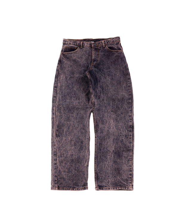 BAGGY JEANS IN ACID PLUM