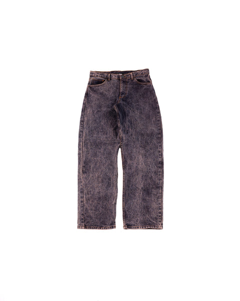 BAGGY JEANS IN ACID PLUM