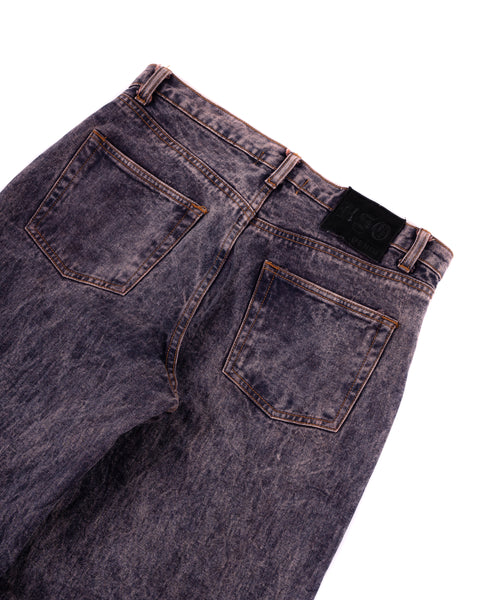 BAGGY JEANS IN ACID PLUM