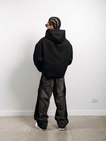 BAGGY JEANS IN SHADOW WASH