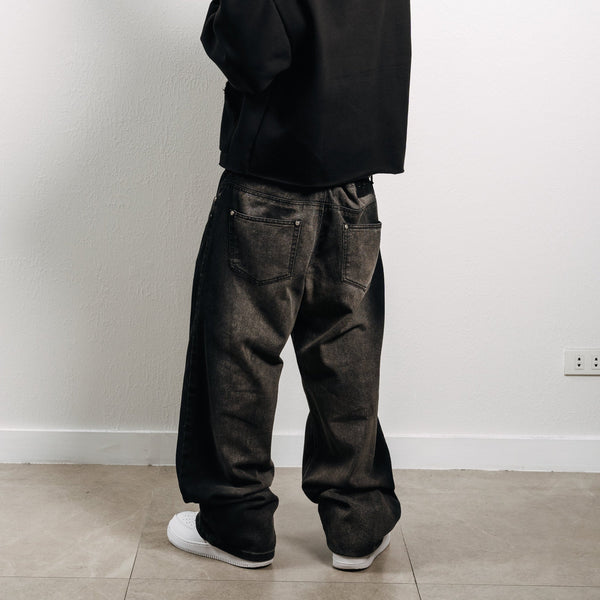 BAGGY JEANS IN SHADOW WASH