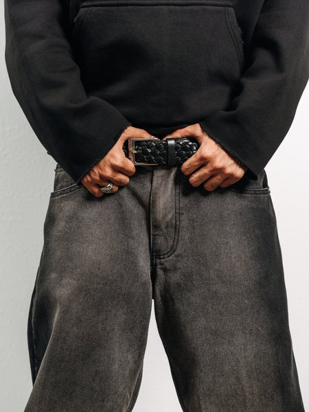 DENIM CARPENTER PANTS CHARCOAL