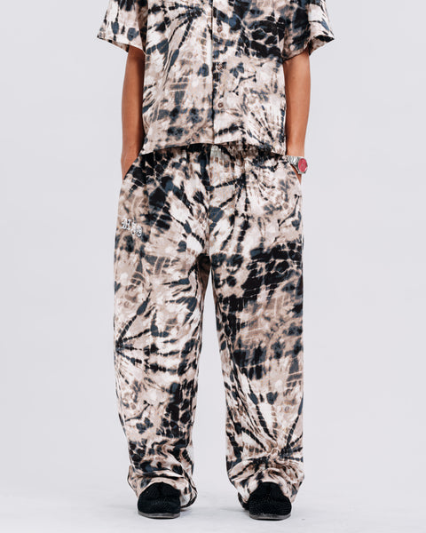 PRINTED LOUNGE PANTS TIE DYE