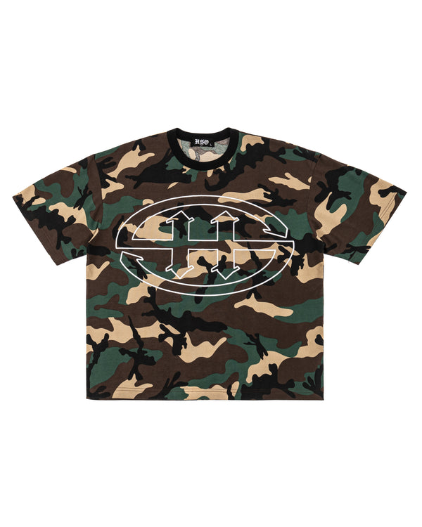CAMOU EMBLEM TEE