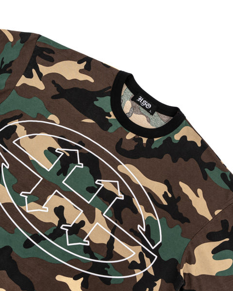CAMOU EMBLEM TEE