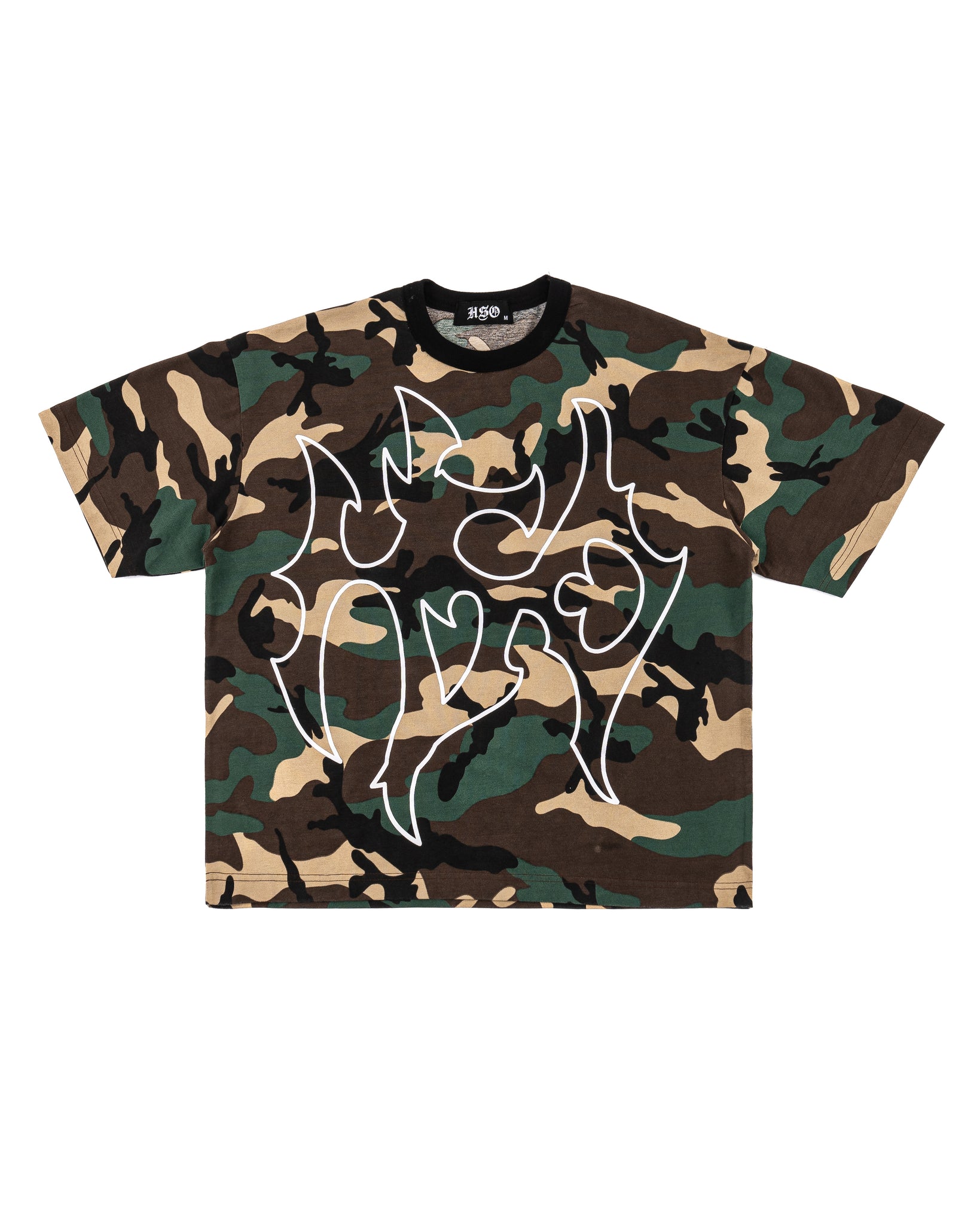 CAMOU TORN TEE