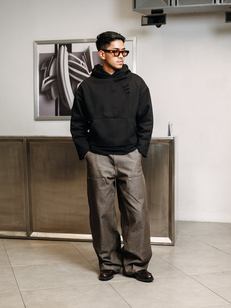 DENIM CARPENTER PANTS DARK SAND