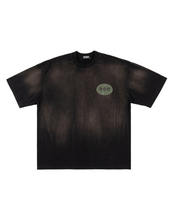 OVAL WASHED GRAPHIC TEE