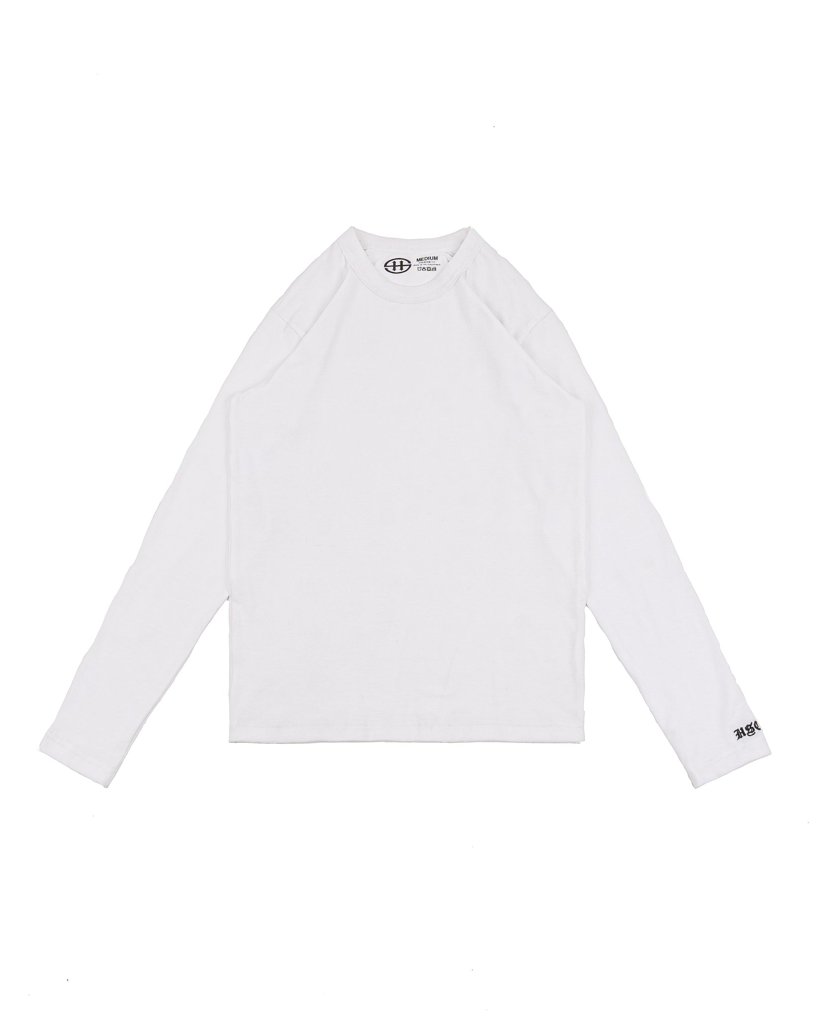 FITTED LONGSLEEVE - WHITE