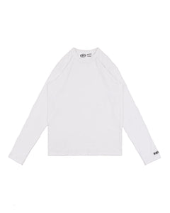 FITTED LONGSLEEVE - WHITE