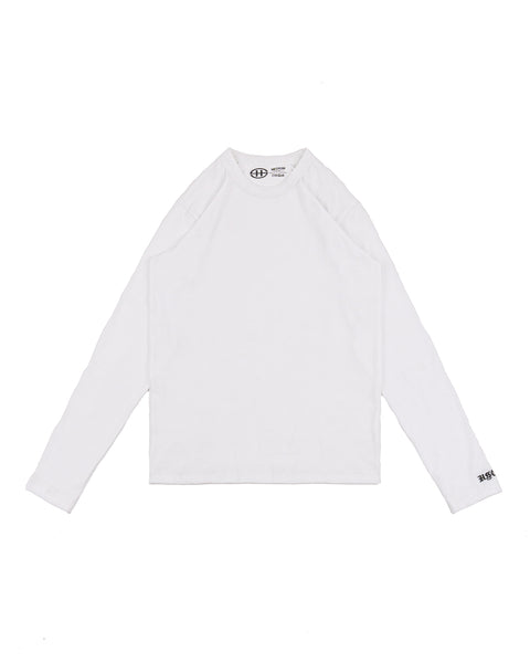 FITTED LONGSLEEVE - WHITE