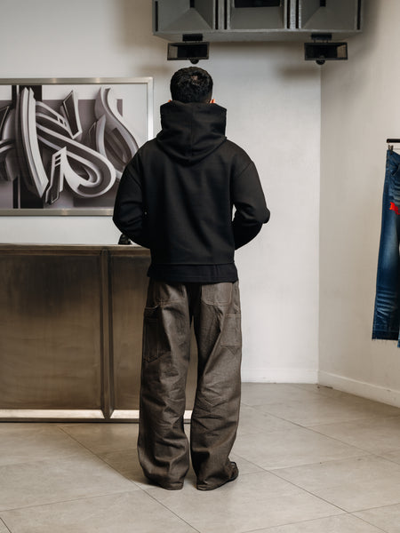 DENIM CARPENTER PANTS DARK SAND