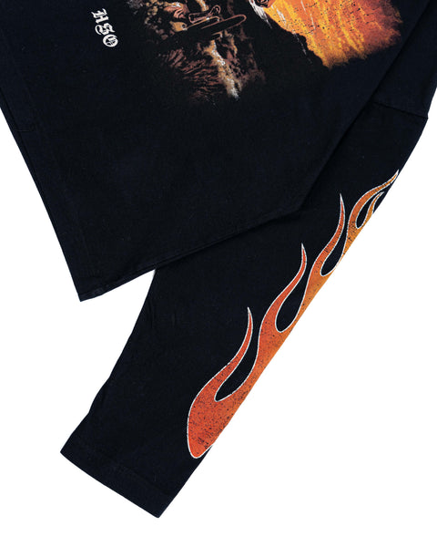 HORSE CROP L/S