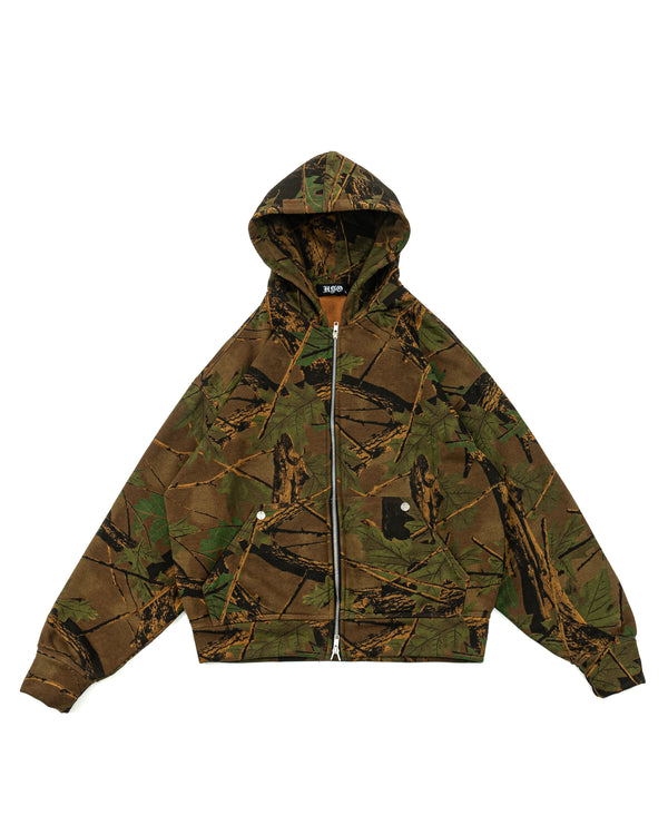 HEAVY FLEECE REAL TREE HOODIE
