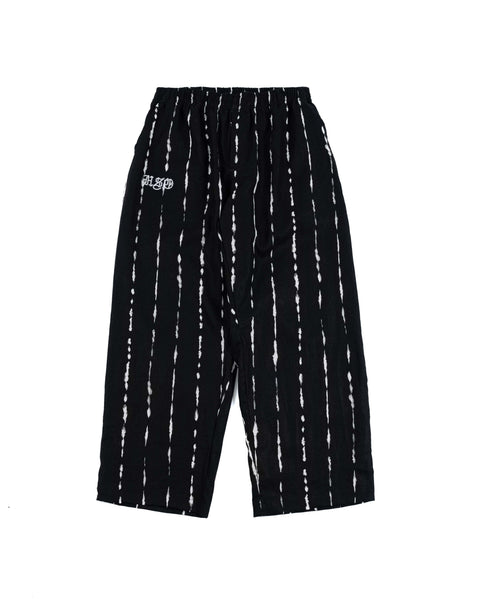 PRINTED LOUNGE PANTS BLACK