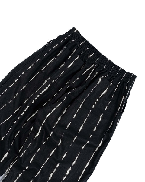PRINTED LOUNGE PANTS BLACK
