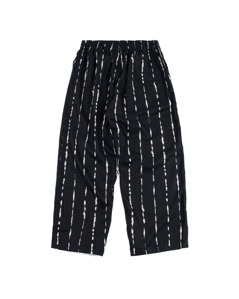 PRINTED LOUNGE PANTS BLACK