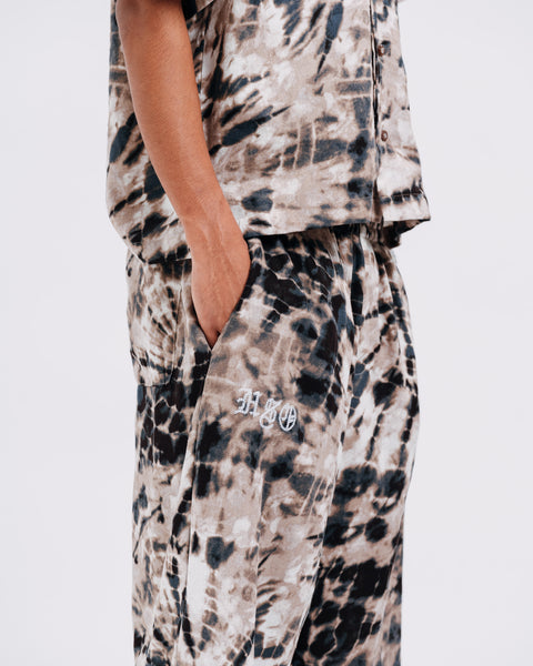 PRINTED LOUNGE PANTS TIE DYE