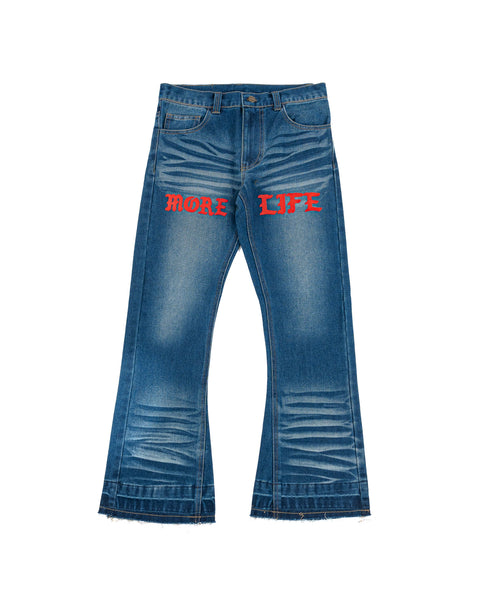 MORE LIFE FLARED PANTS DARK