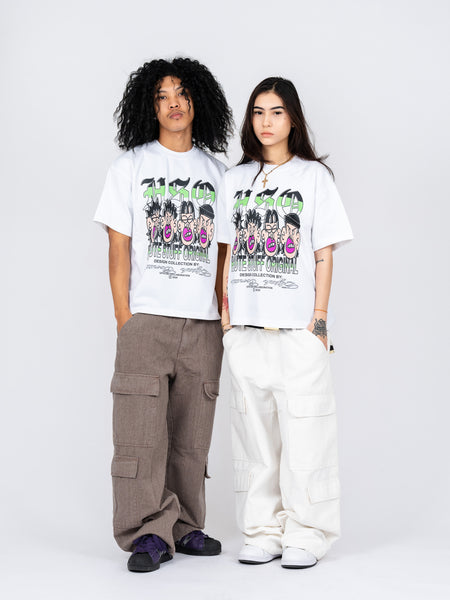 GOLD CHARACTER - WHITE