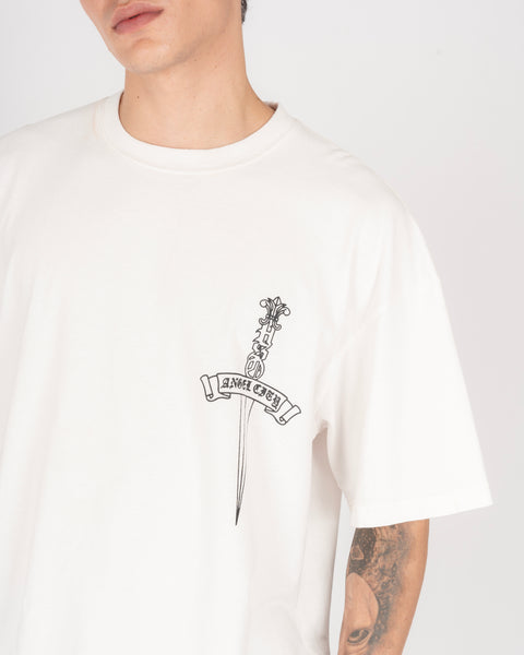 DAGGER BOX TEE OFFWHITE