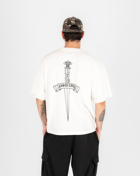 DAGGER BOX TEE OFFWHITE