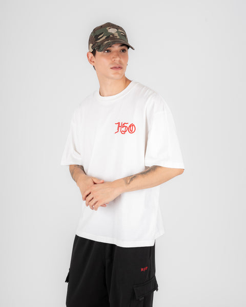 CHAINSTITCH V2 BOX TEE OFFWHITE