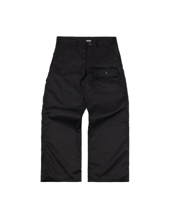 TWILL WORK PANTS IN BLACK