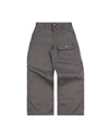 TWILL WORK PANTS IN DARK GRAY