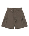 EMBLEM CARGO SHORTS FATIGUE